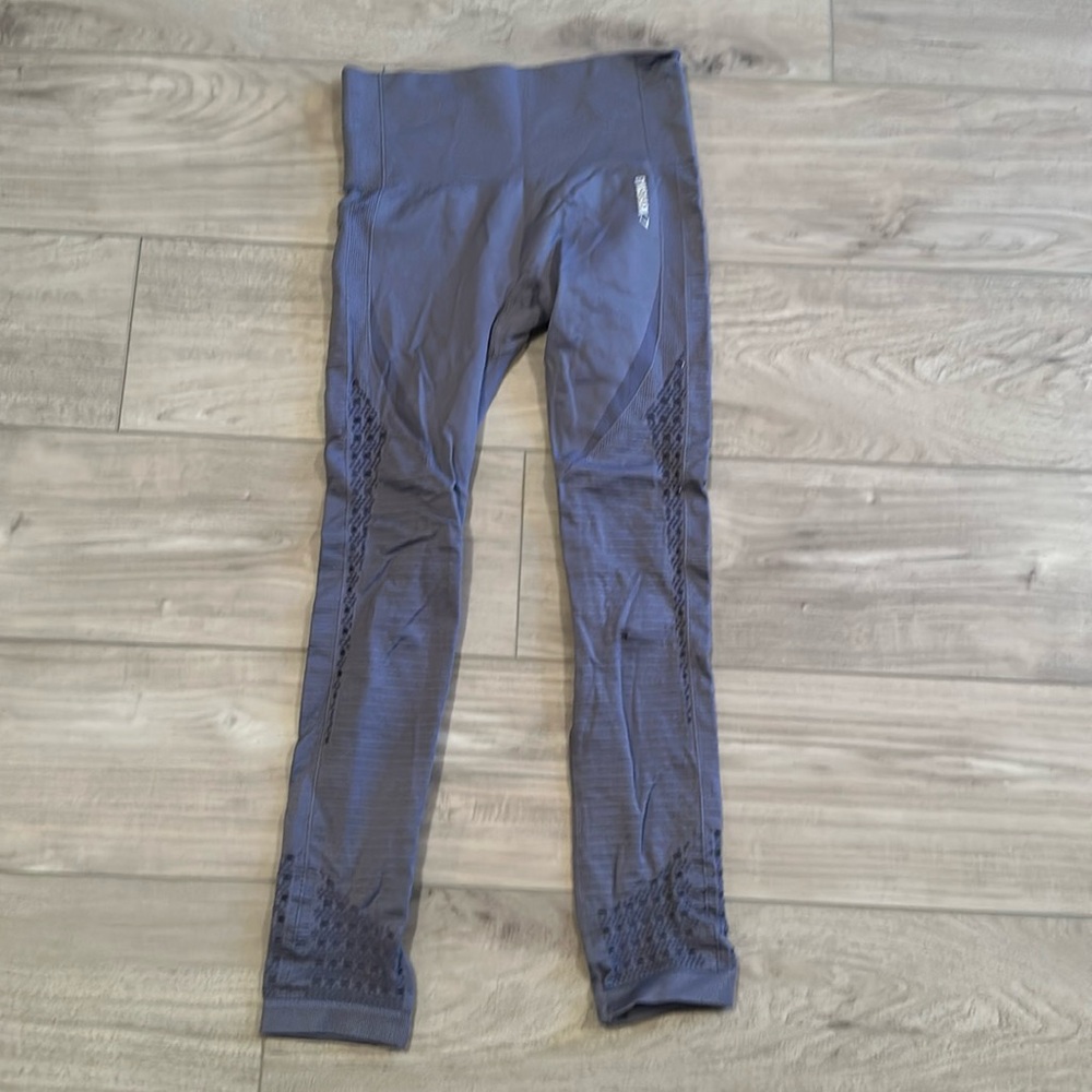 Purple/grey seamless gymshark leggings